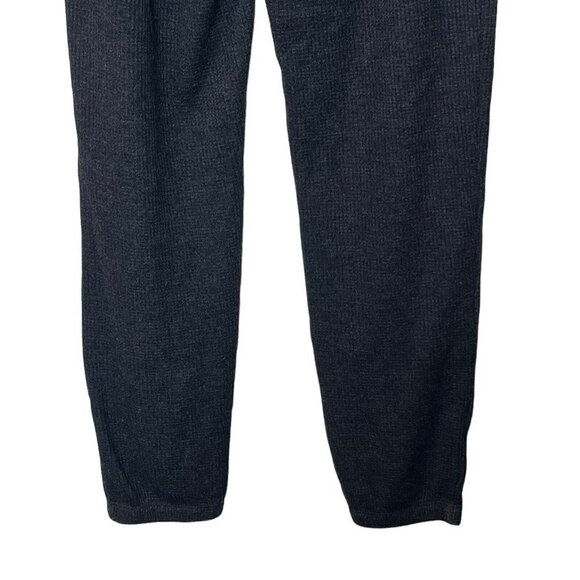 Rails Molly Waffle Lounge Pants Charcoal Women’s Size Small High Rise Tapered Le - Picture 7 of 11